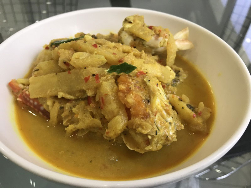 แกงคั่วปูม้า