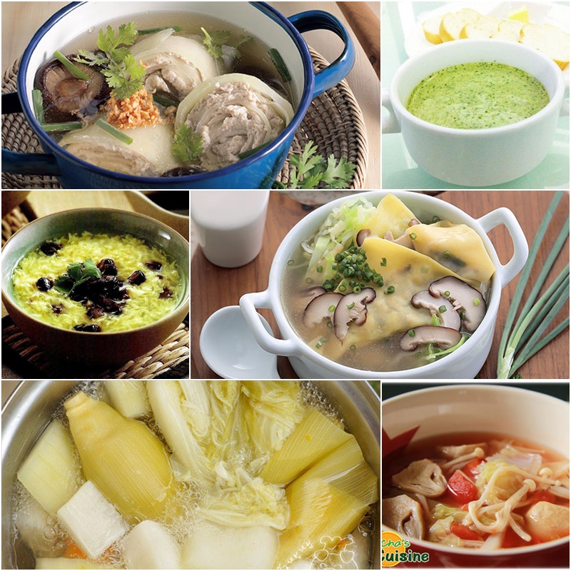 7 สูตรทำซุปผัก 7 สูตรทำซุปผัก