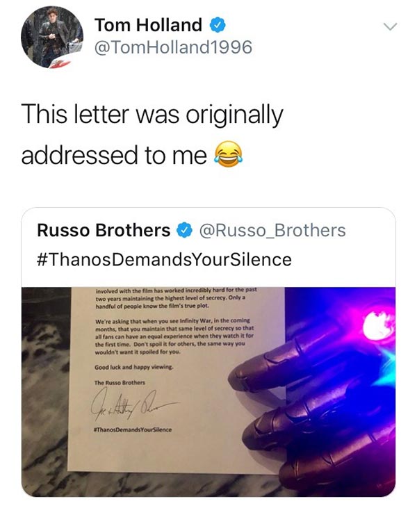 Avengers: infinity War