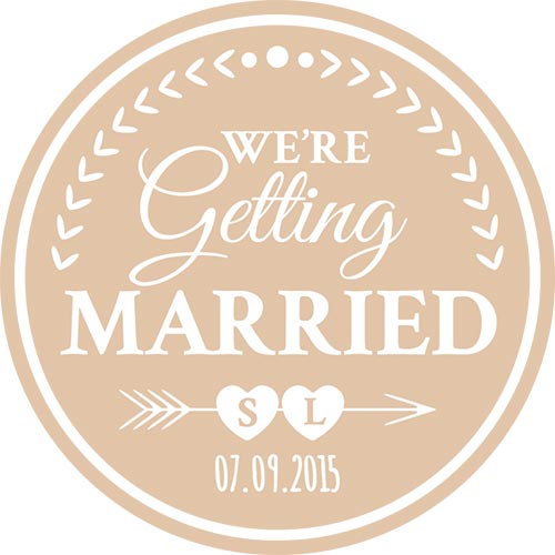 แบบป้ายโฟมแต่งงาน