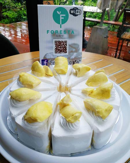 เค้กทุเรียน