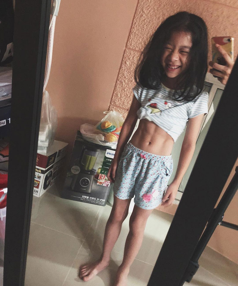 น้องยี่หวา ลูกสาวโจ๊ก โซคูล