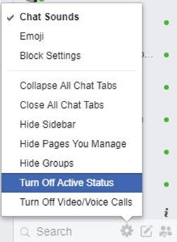 วิธีปิดการแสดงสถานะออนไลน์ใน Facebook Messenger