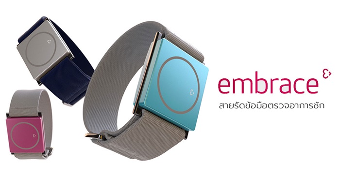 Empatica Embrace สายรัดข้อมือตรวจอาการชัก