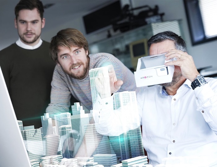 Aryzon อุปกรณ์ AR แบบสวมหัว