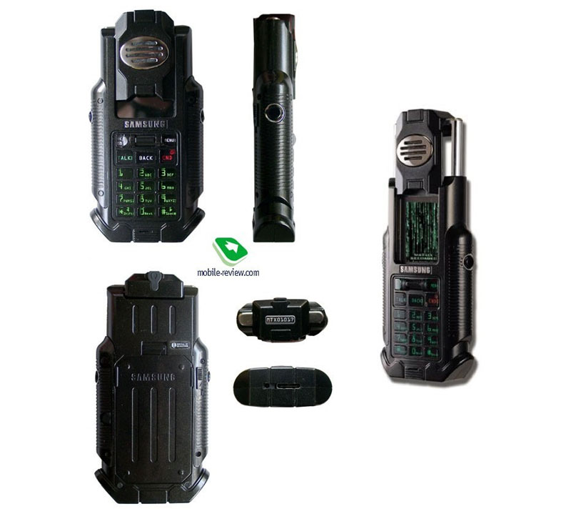 โทรศัพท์มือถือจากซัมซุงที่มีหน้าตาแปลกประหลาด