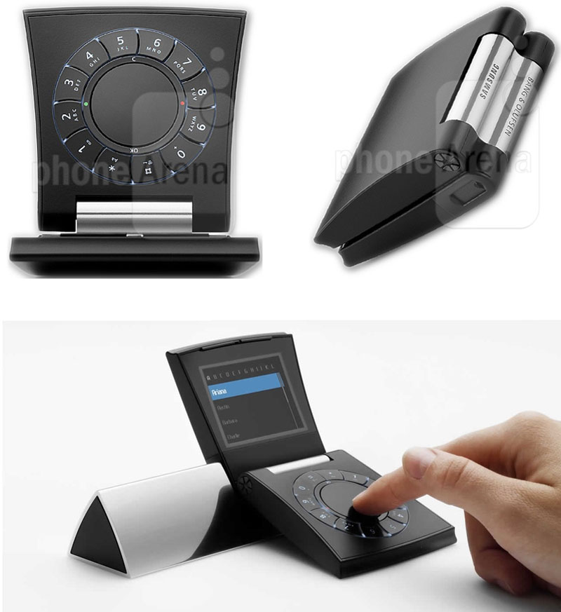 โทรศัพท์มือถือจากซัมซุงที่มีหน้าตาแปลกประหลาด