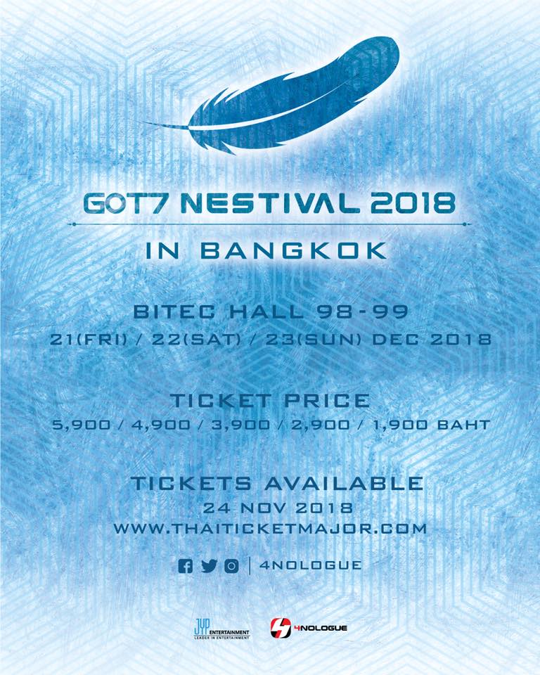 GOT7 Nestival 2018 in Bangkok