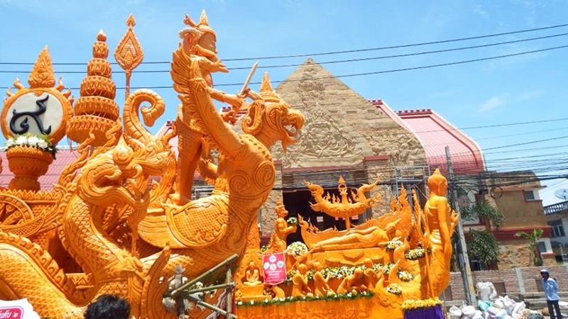 แห่เทียนพรรษา 2561