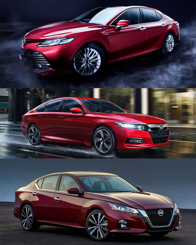 เทียบรุ่น Toyota Camry 2018