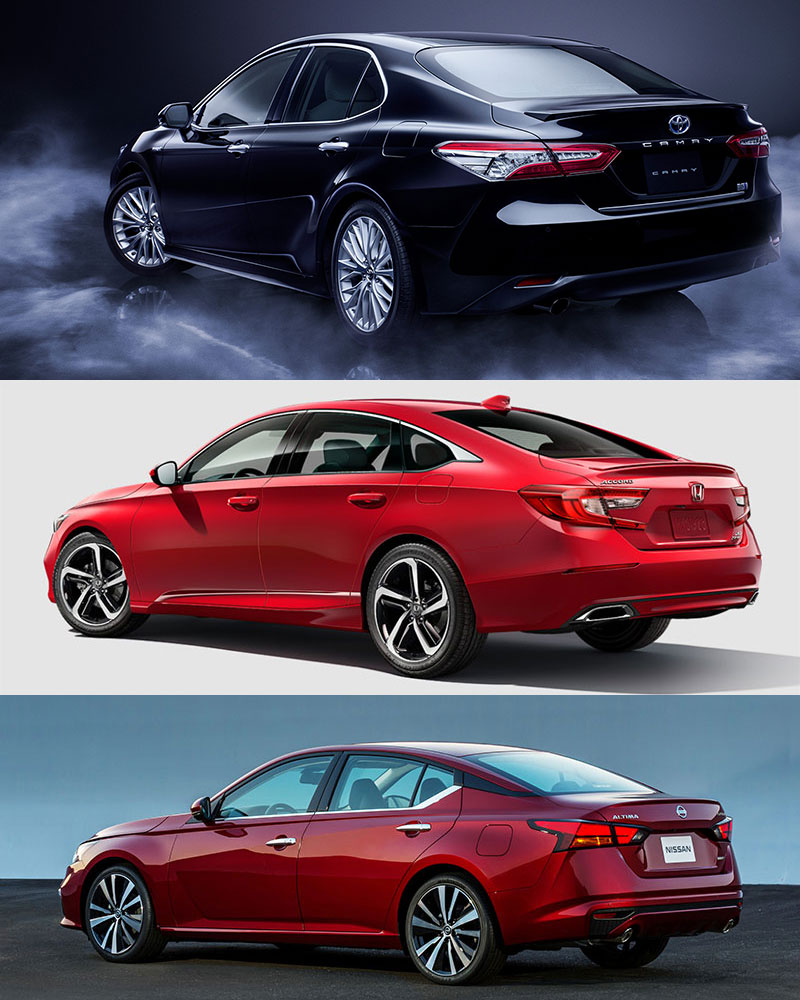 เทียบรุ่น Toyota Camry 2018