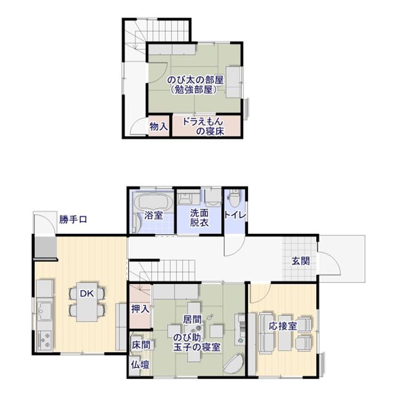 แบบบ้านโนบิตะ