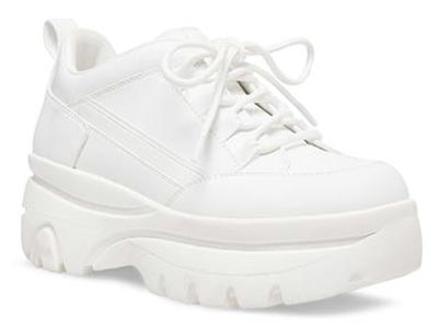 รองเท้าผ้าใบสีขาว