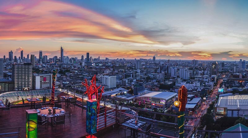 ร้านอาหารบนดาดฟ้า