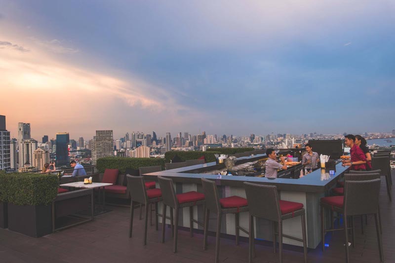 ร้านอาหารบนดาดฟ้า