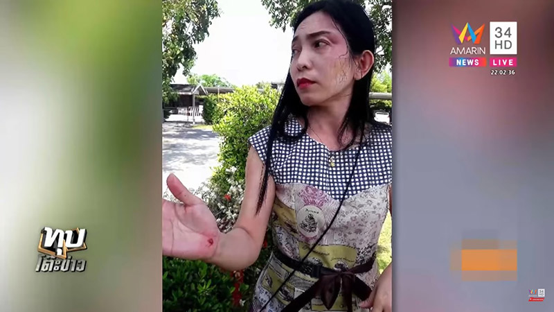 หนุ่มบีเอ็มต่อยครู