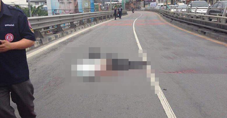 มอเตอร์ไซค์ชนสะพานตายทับที่ โน้ต ภัทร์นฤณ