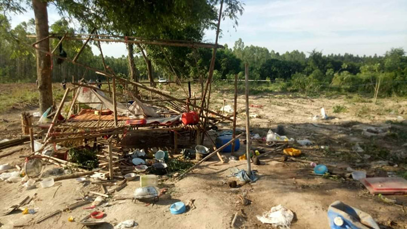 ช้างป่าเขาอ่างฤาไนเหยียบคนงานชาวกัมพูชาตาย