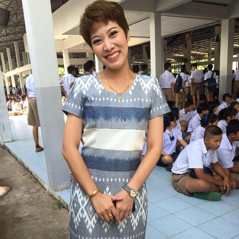 ครูขวัญ โรงเรียนผดุงนารี