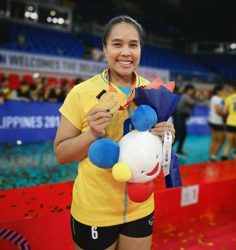 กัปตันกิ๊ฟ อรอุมา อำลาวอลเลย์บอลหญิง