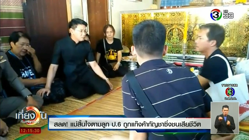 ขนกัญชา ชนแม่ลูก