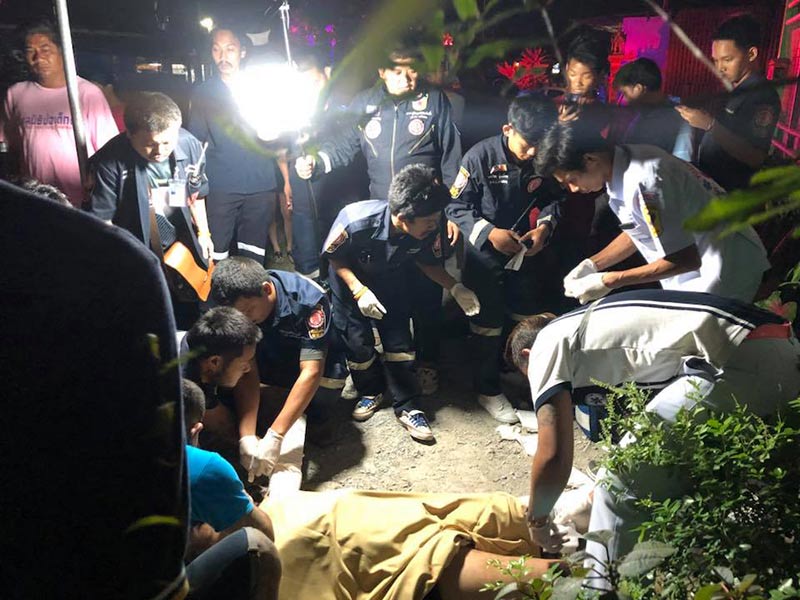 รถชนคนตาย