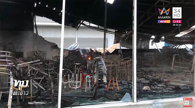 ไฟไหม้ร้านค้า