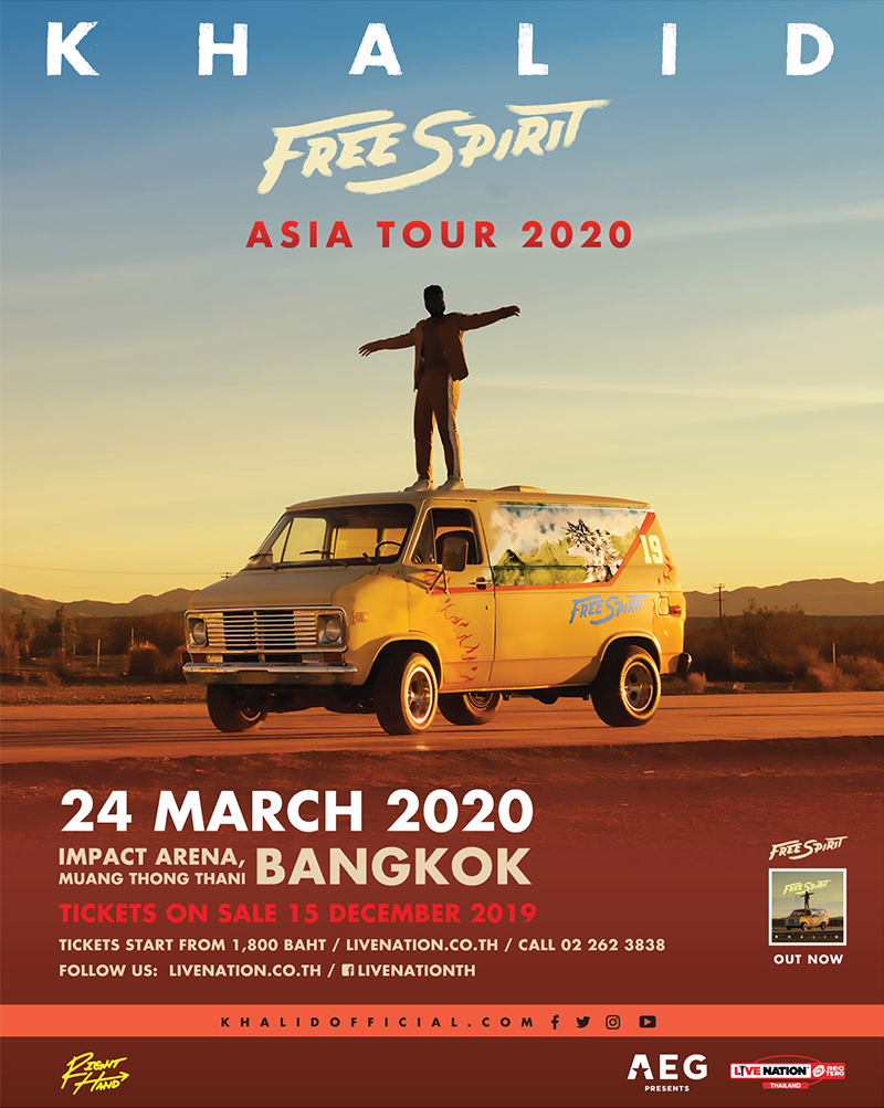 Khalid Free Spirit World Tour