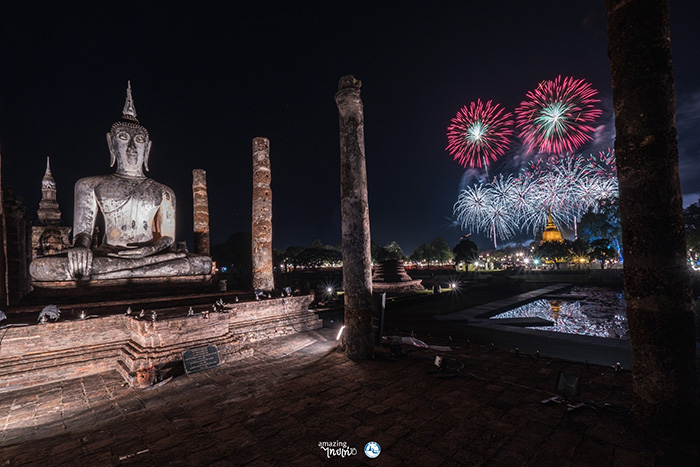 งานลอยกระทงสุโขทัย 2563