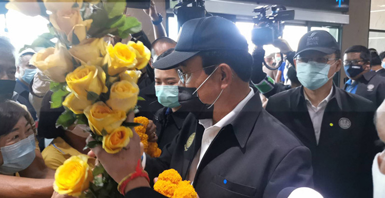 ทะเบียนรถ นายกฯ ไประยอง