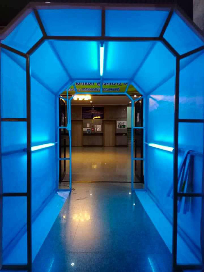 อุโมงค์ฆ่าเชื้อโควิด 19