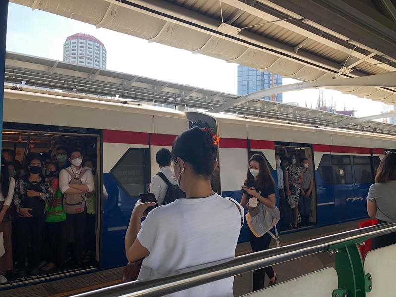 BTS ขัดข้อง