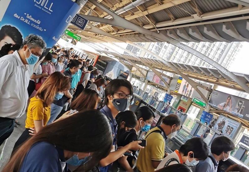 BTS ขัดข้อง