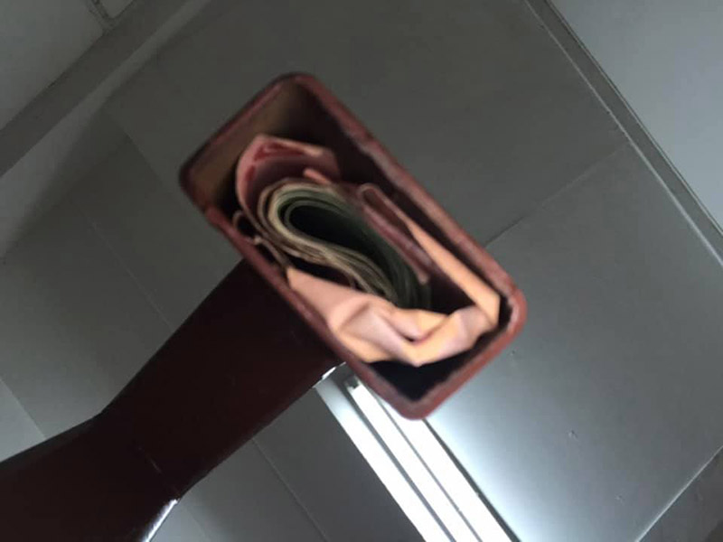 แมวชี้เป้าที่ซ่อนเงิน