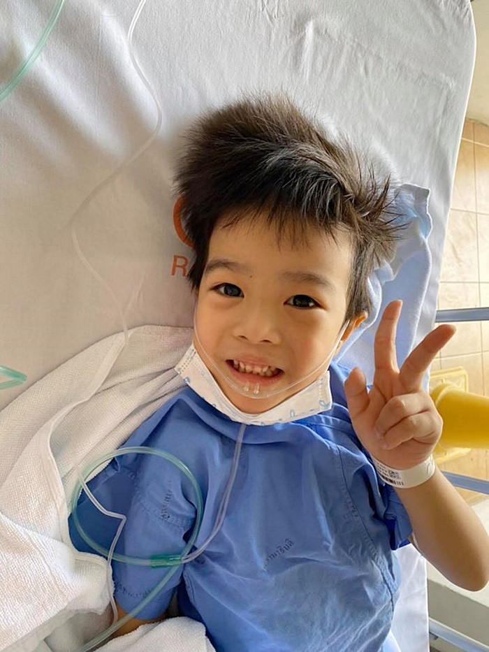 หมอรามาฯ ปลูกถ่ายสเต็มเซลล์ น้องจีโอ้  