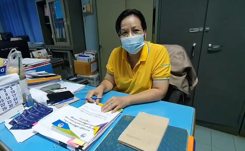 เจ้าหน้าที่เทศบาลอุบลฯ