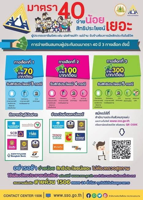 ภาพข่าวประกันสังคม