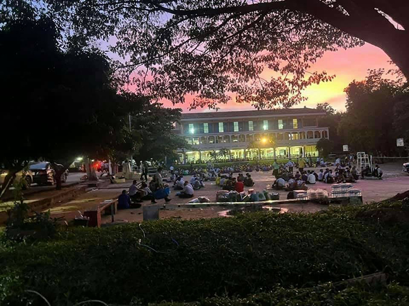 นักเรียนติดโควิด