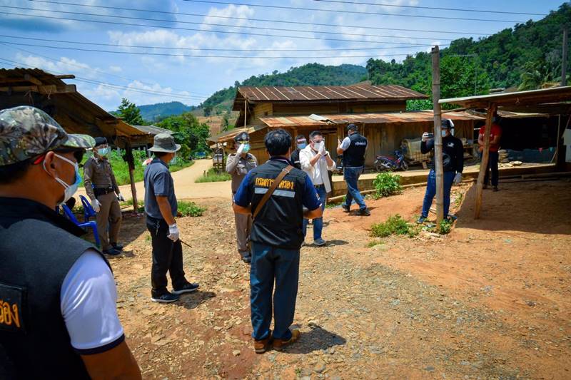 โควิดบ้านผาผึ้ง