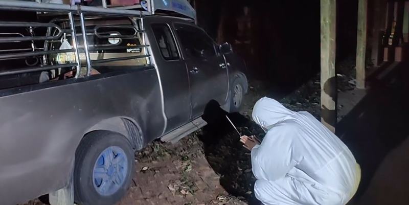 หนุ่มป่วยโควิดช็อกดับคารถ