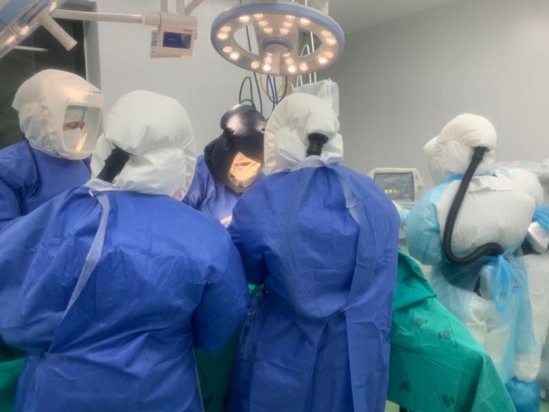 ติดโควิดกระเพาะทะลุ