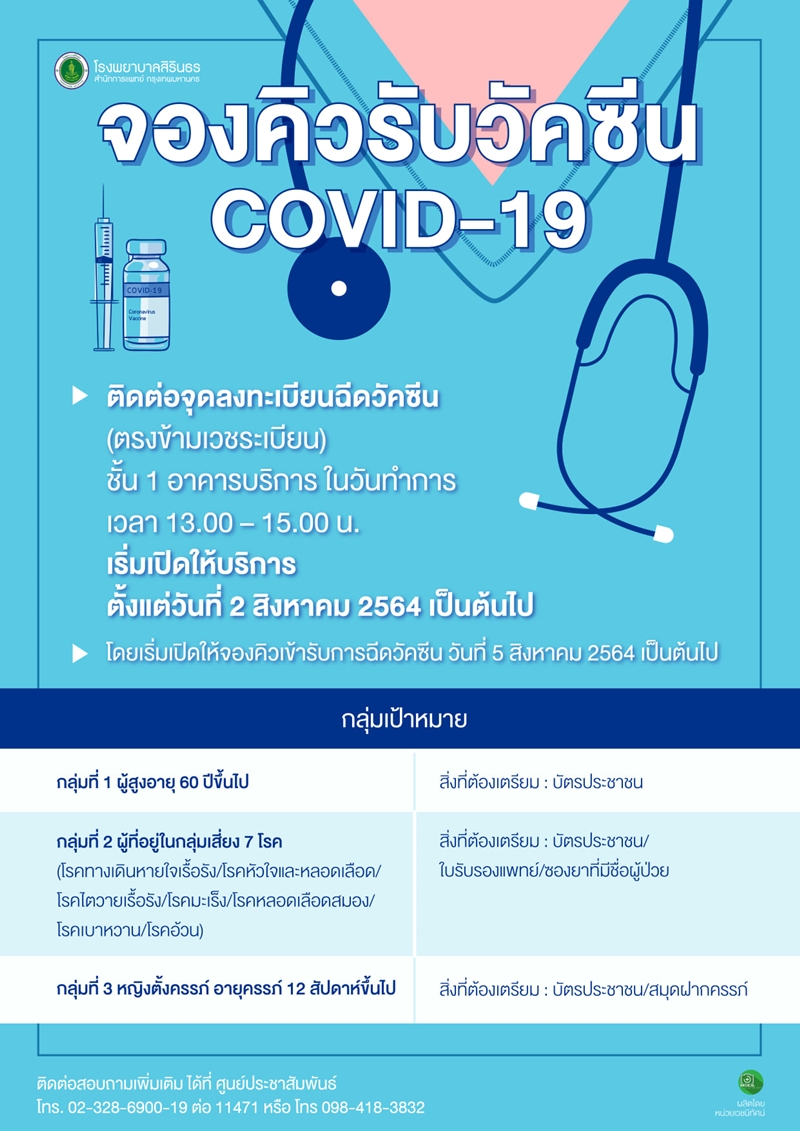 จุดฉีดวัคซีนโควิด ล่าสุด