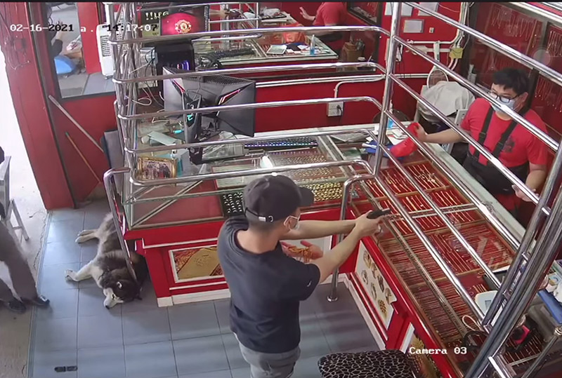 โจรปล้นร้านทอง ไซบีเรียนนอนนิ่ง