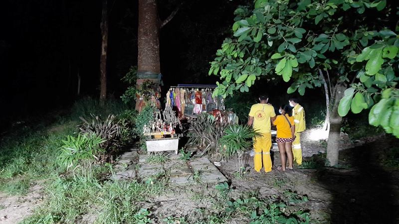 1669 รุดช่วยหนุ่มหลังศาลตะเคียน ให้เลขเด็ดตรง ๆ