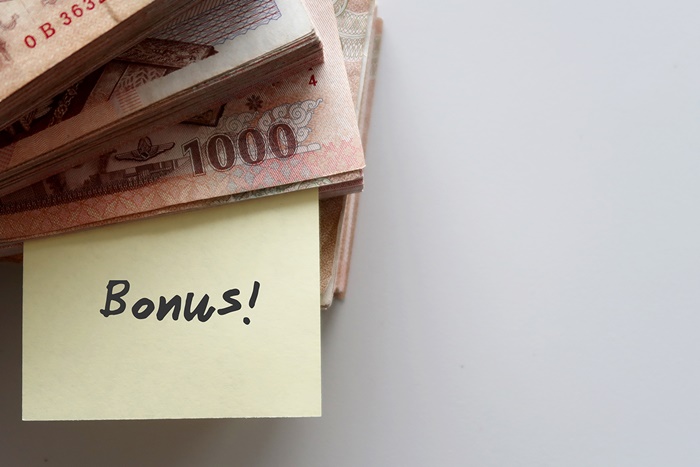 โบนัสปัง เยอะสุดปีนี้ !