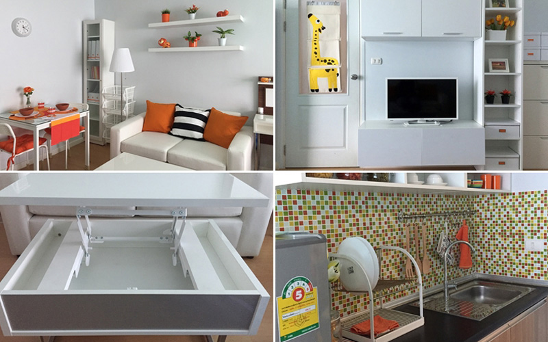 แต่งคอนโด 29 ตร.ม.