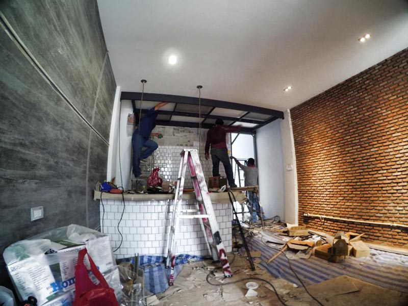 แต่งบ้านทาวน์โฮมสไตล์โมเดิร์นลอฟท์