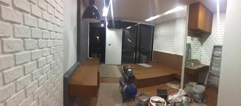 แต่งบ้านทาวน์โฮมสไตล์โมเดิร์นลอฟท์