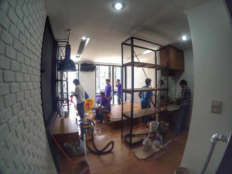 แต่งบ้านทาวน์โฮมสไตล์โมเดิร์นลอฟท์