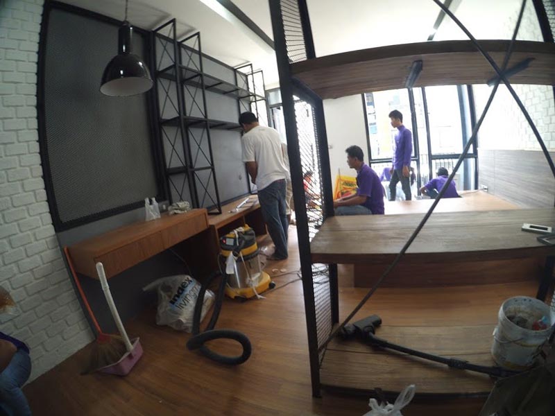 แต่งบ้านทาวน์โฮมสไตล์โมเดิร์นลอฟท์